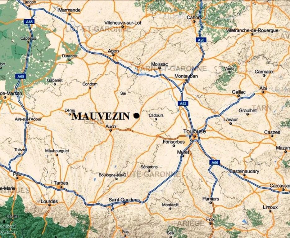 Hotel Vvf Gers Gascogne Mauvezin  Zewnętrze zdjęcie